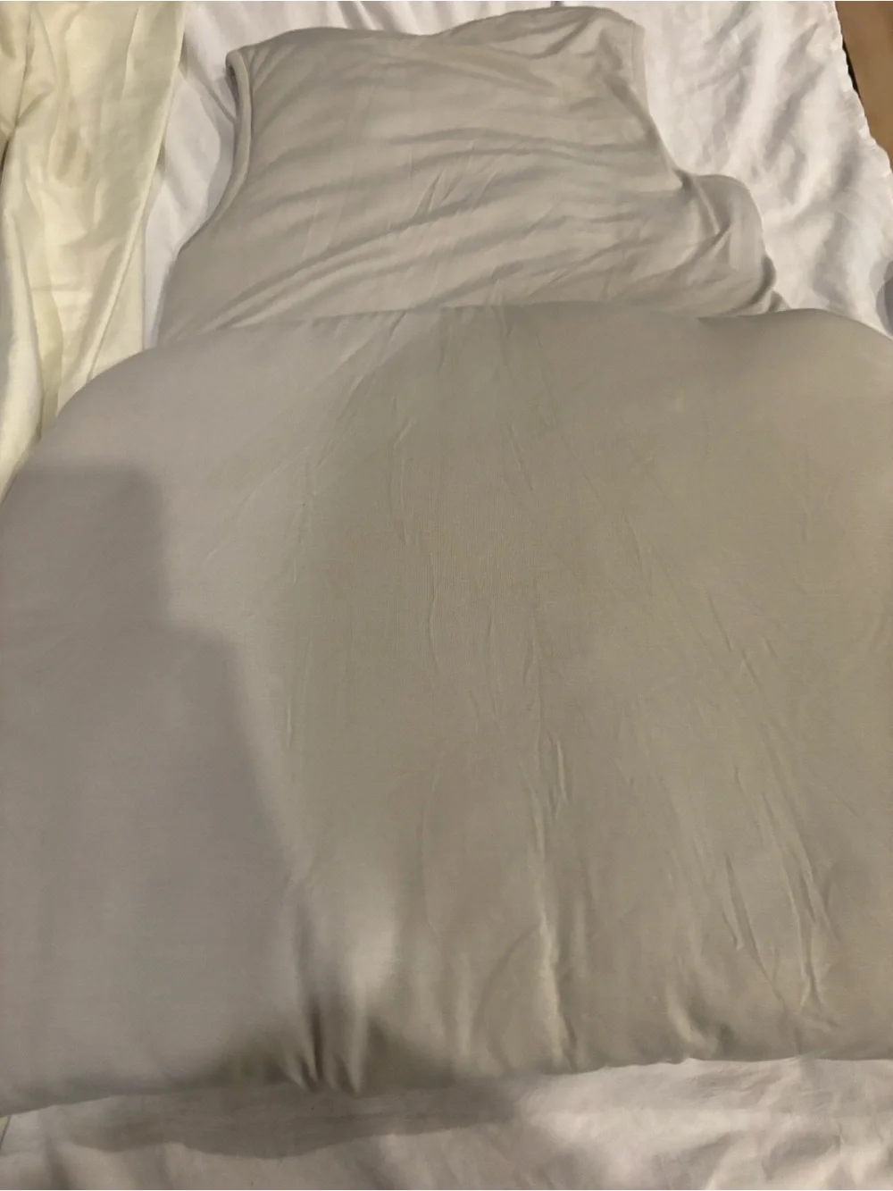 Bubble panda Sleep Sack - Light Gray Sleeveless Sleeping Bag